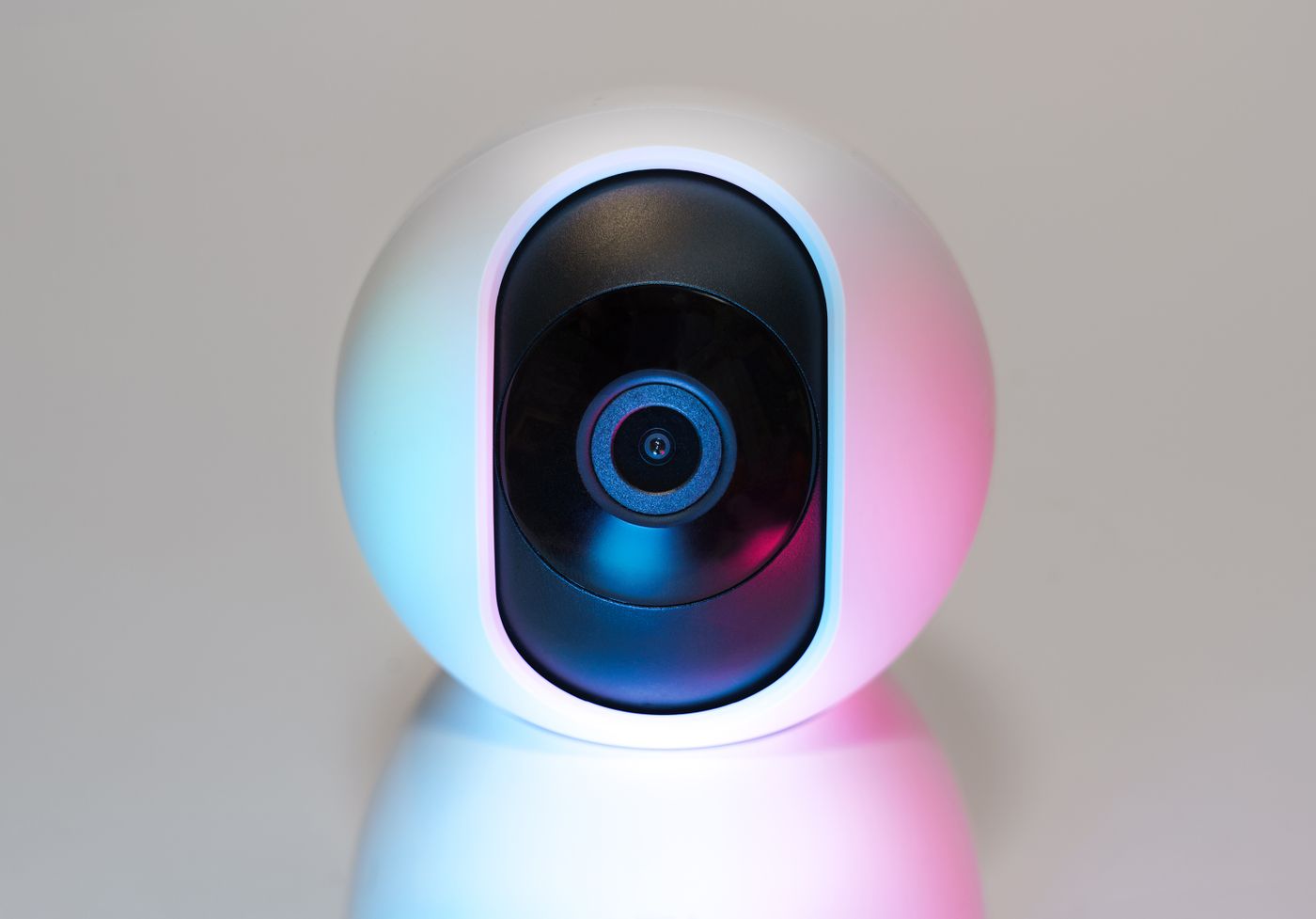 Indoor connected security camera